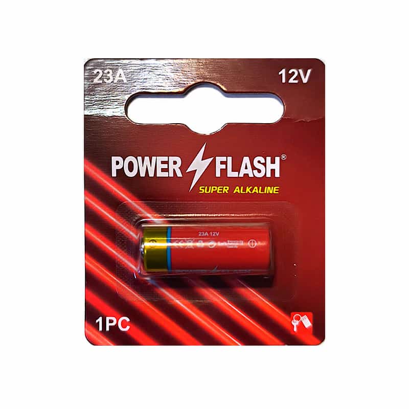 باتری ریموت کنترل 23 آمپر 12 ولت پاورفلش مدل Super Alkaline