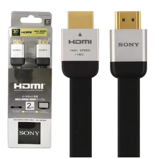 کابل HDMI 4K سونی 3D Flat طول 2 متر