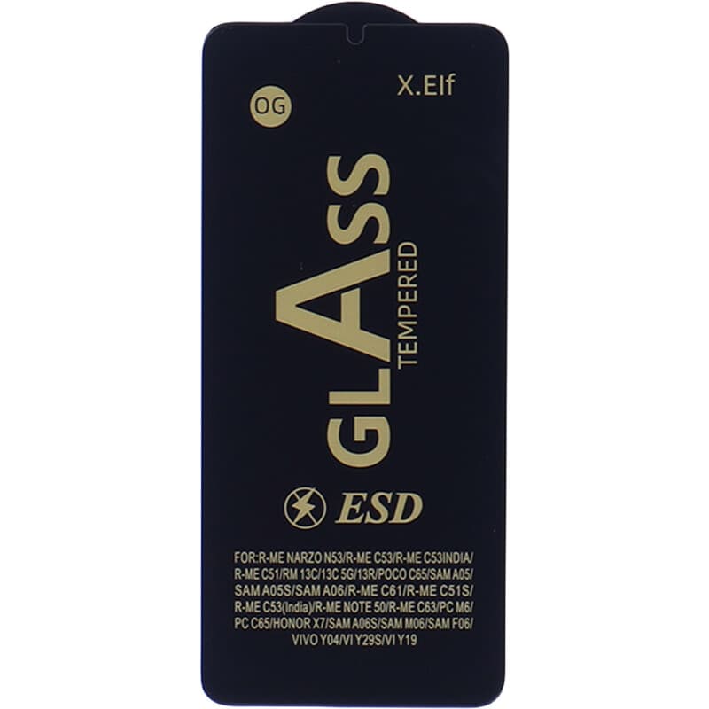 محافظ صفحه نمایش (گلس) Super D آنتی استاتیک OG سامسونگ Samsung A05 / A05s / A06 / A06s / A07 / M14 / Xiaomi 13C / Poco C65 / Poco M6