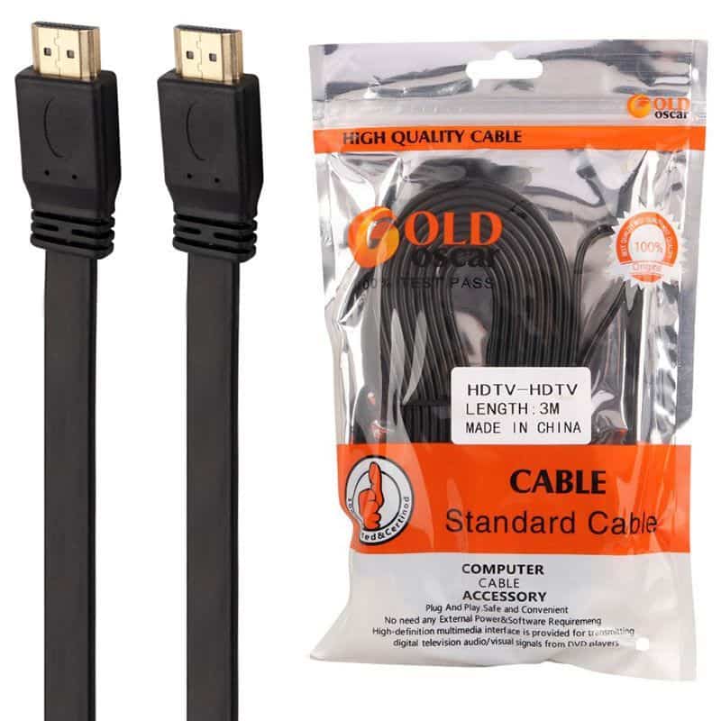 کابل HDMI گلد اسکار Gold Oscar طول 3 متر
