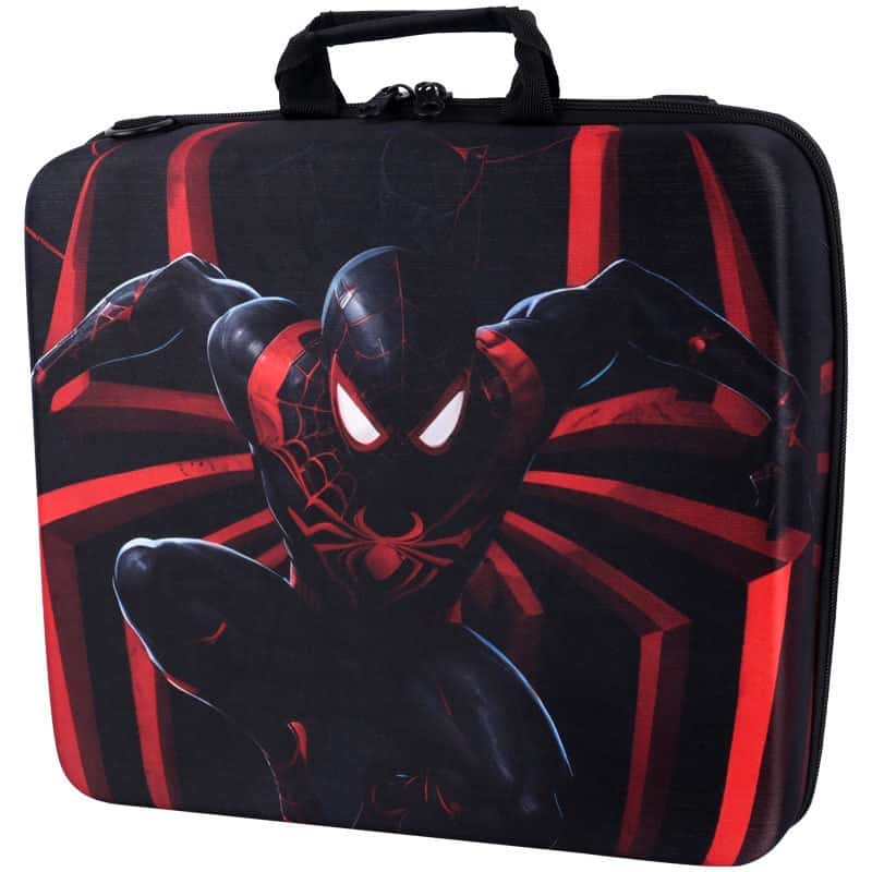 کیف حمل و محافظ کنسول بازی PS4 طرح Spider Man