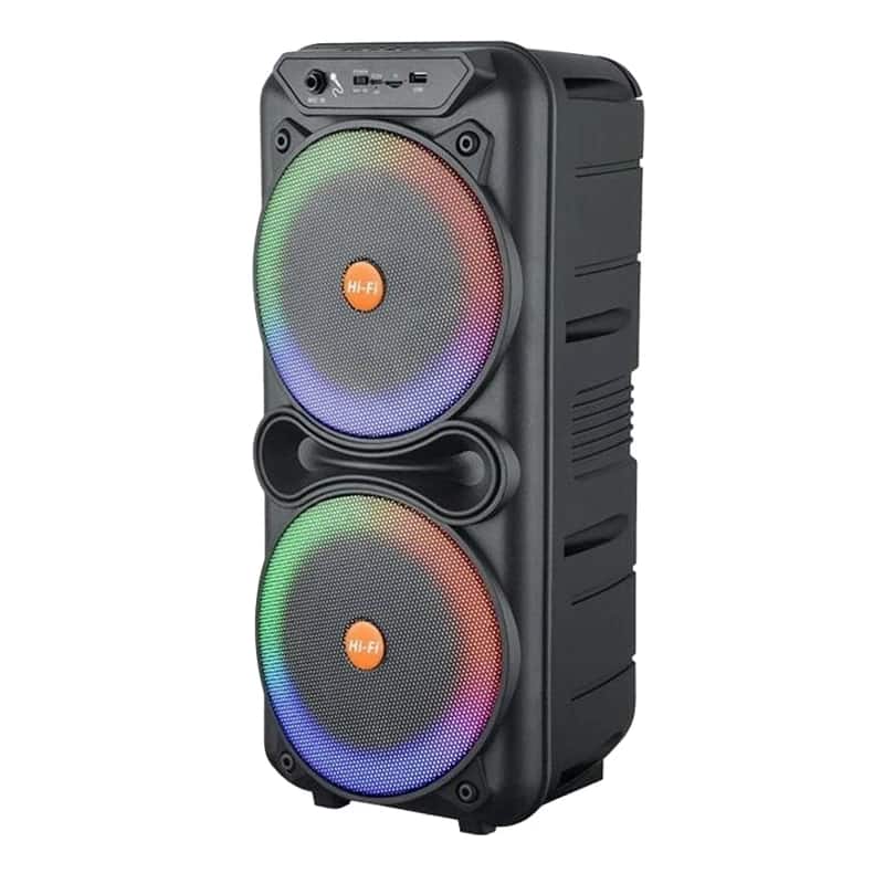 اسپیکر بلوتوثی رم و فلش خور 16 اینچ مدل CS-8801 + میکروفون