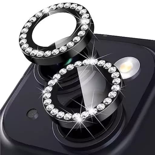محافظ لنز نگین دار آیفون iPhone 15 / 15 Plus