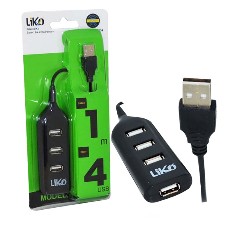 هاب ۴ پورت USB 2.0 لیکو مدل MR-134