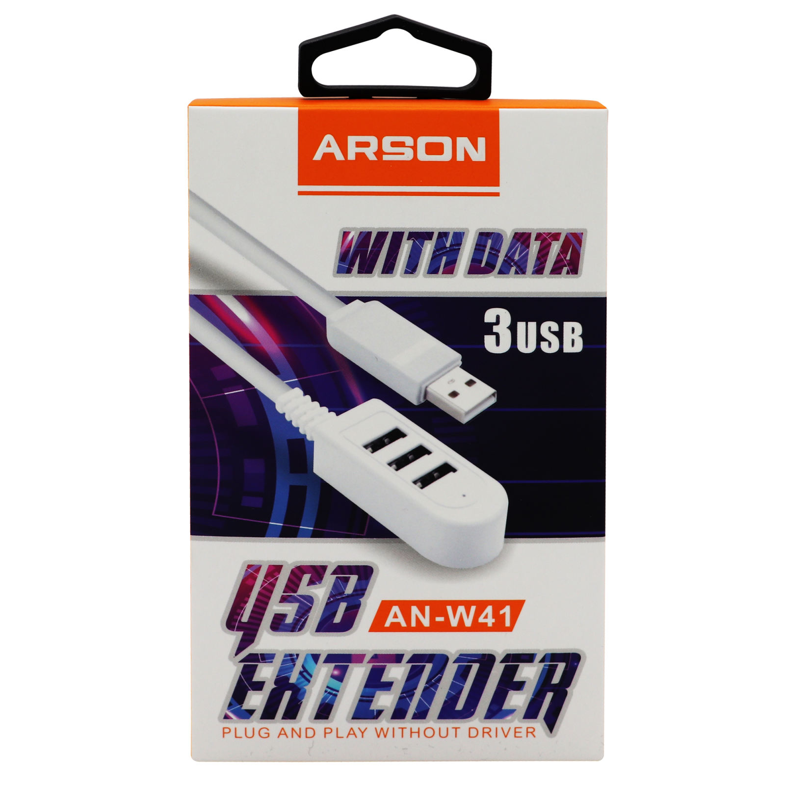 USB HUB 3 Ports مدل w41